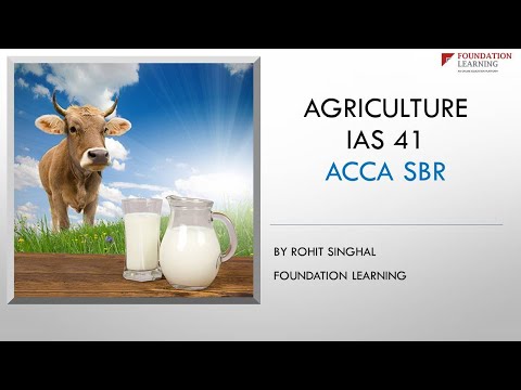 IAS 41-Agriculture -ACCA SBR (in Depth) by Rohit Singhal
