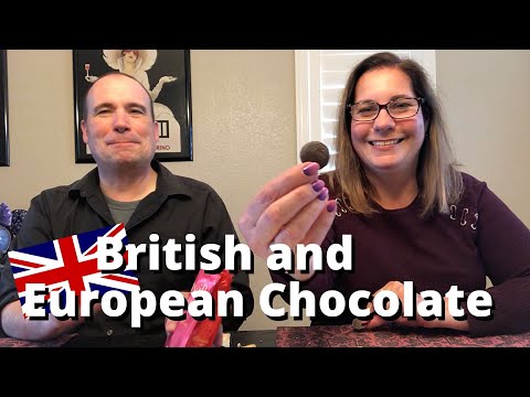 Americans Try British and European Chocolate and Sweets | Roland's Box Part 1