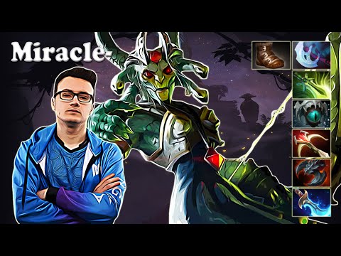 Miracle - Medusa Midlane | Dota 2 7.29d Gameplay