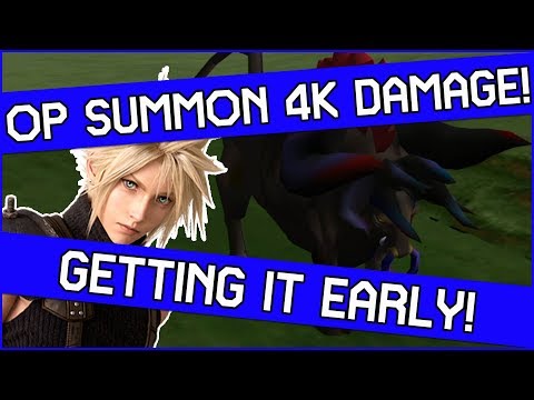 Nice! Our STRONGEST SUMMON YET in Final Fantasy 7! Early Kujata Guide FF7 PS4