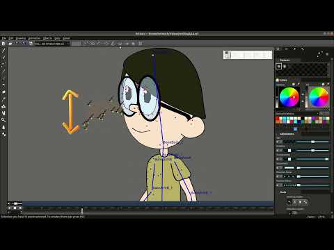 2D Animation Tutorial - How Add Details to A Walking Cycle - Part 2 / 5 thumbnail