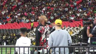 Shoutout To Pastor Troy At The Honda Battle Of The Bands In The Georgia Dome In The ATL Ryan Cameron