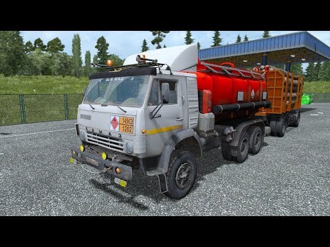 [ETS 2 Mod] Kamaz 4310 v1.0 + BDF Trailers | Euro Truck Simulator 2 1.30