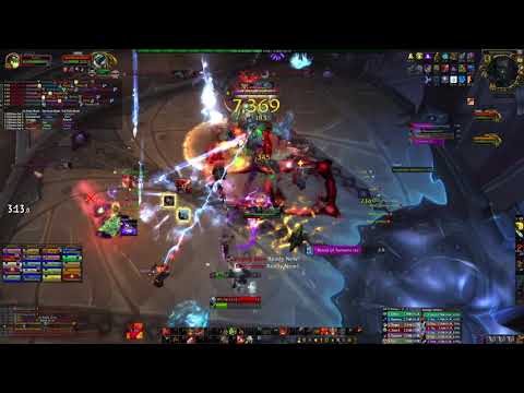 [WoW] Mythic Soulrender | Fury Warrior POV + Voice.