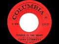 1962 OSCAR-NOMINATED SONG: Tender Is The Night - Tony Bennett