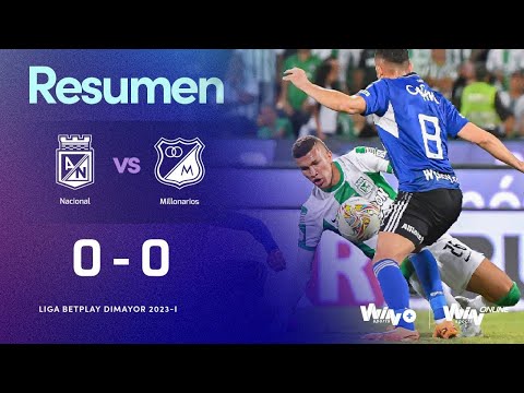 Nacional vs. Millonarios (recap) | Liga BetPlay Dimayor 2023-I | First Leg Final