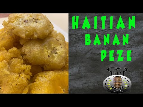 How To Make Haitian Styled Fried Plantains | Banan Peze Recipe