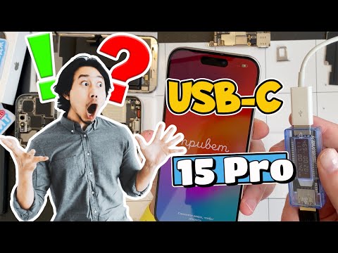 Замена разъема зарядки на iPhone 15 Pro