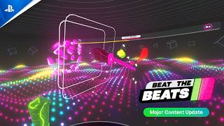 PlayStation Beat Saber VR Major Free Content Update (2026) – Official PS5 Trailer