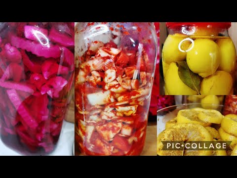 Tourshi Tounsi عولة تخليل الليمون والامالح والطرشي التونسي بنوعين