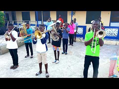 Mawu neyra miafia, Anlo State Anthem, practiced by Captains Band