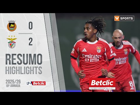 Resumo: Rio Ave 0-2 Benfica (Liga 25/26 #18)