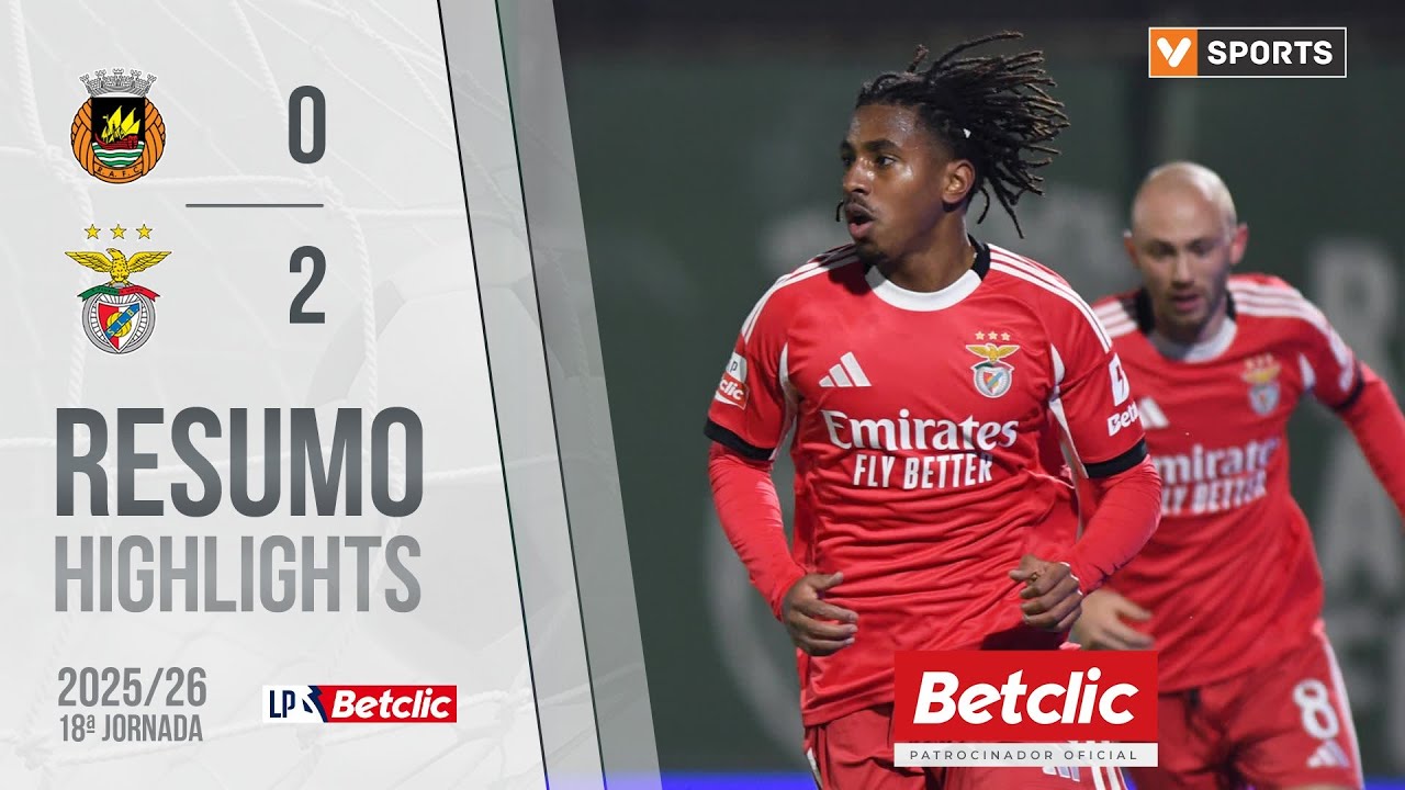 Rio Ave vs Benfica Highlights