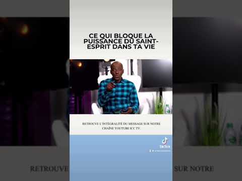 CE QUI BLOQUE LA PUISSANCE DU SAINT ESPRIT DANS TA VIE