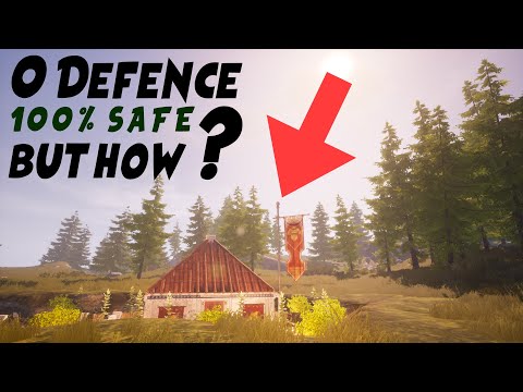 Hillside Palace - 0 Defense 100% Safe but how? | CONAN EXILES