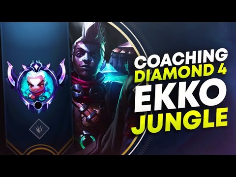 COACHING DIAMOND 4 EKKO JUNGLE!| League of Legends