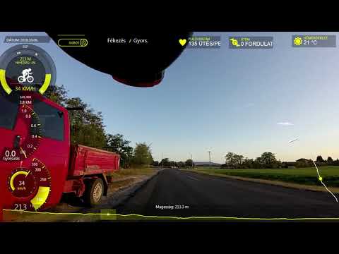 Várgesztes- Környe- Road Bike ride-Garmin VIRBX-Stevens Aspin