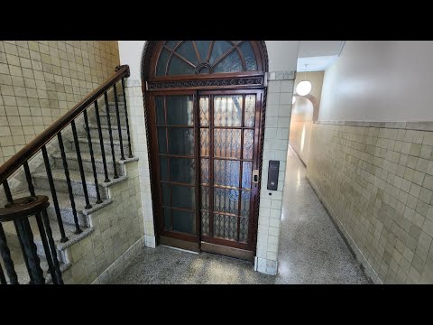 Vintage 1920s KONE Gated Traction Lift at Goulburn AMP Building in Goulburn, NSW