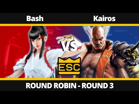 ESC 47 - Round 3 - Bash (Kazumi) Vs. Kairos (Heihachi) - Tekken 7 UK Local Tournament
