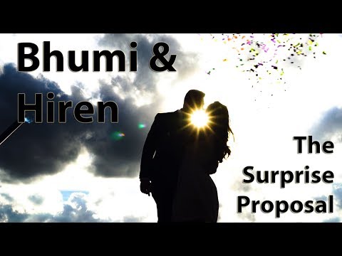 Bhumi + Hiren | The Surprise Proposal | REEL143