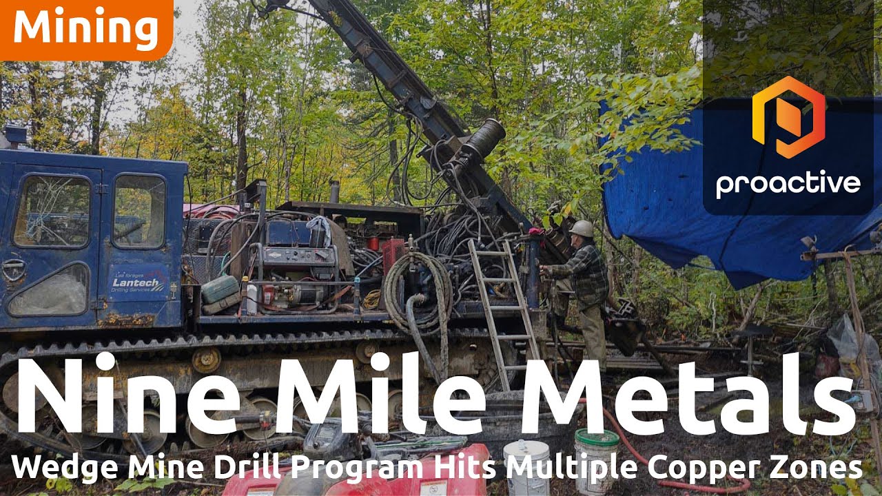 Nine Mile Metals intersects new copper-rich VMS zone at Wedge Mine