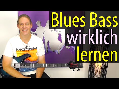 Blues Bass WIRKLICH lernen (Basslinien erstellen und Blues-Aufbau verstehen)