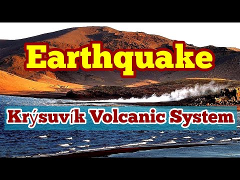 Earthquake At Krysuvík Volcanic System, Iceland Hagafell Grindavik Fissure Volcano Eruption, Faults