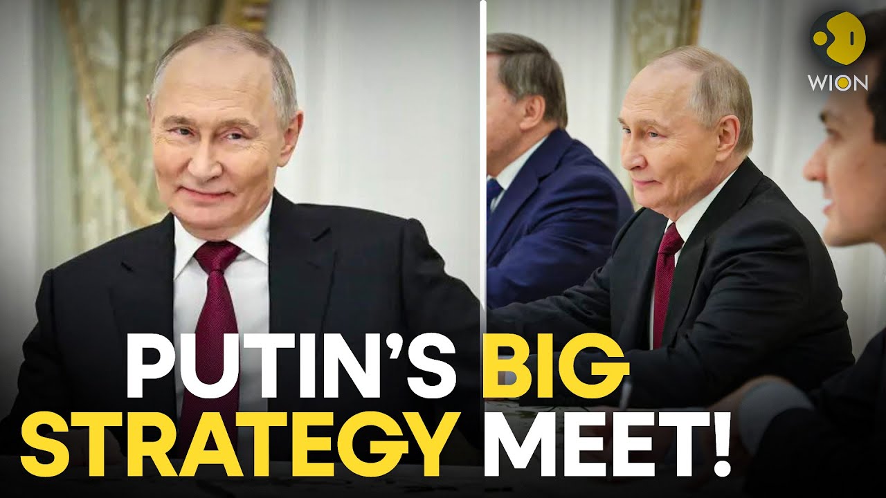 Putin LIVE: Russian President Putin Chairs High-Stakes Strategic Development Council Meeting |  WION