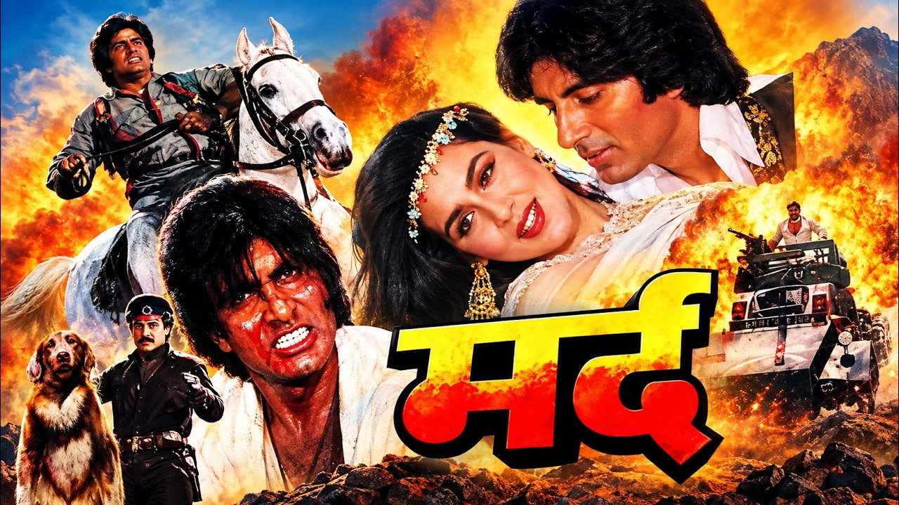 Mard (1985) Hindi Amitabh Bachchan Amrita Singh Dara Singh