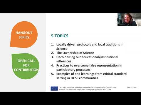 Global Perspectives on Citizens Social Science Launching Event