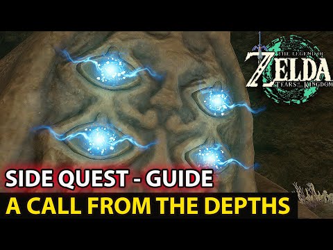 How To Complete Secret Hidden Side Quest (A Call From The Depths) Guide  Zelda Tears of the Kingdom