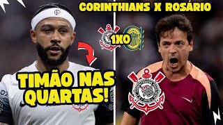 🚨 MEMPHIS DEPAY DECISIVO! CORINTHIANS VENCE O ROSÁRIO CENTRAL E AVANÇA ÀS QUARTAS DA LIBERTADORES!