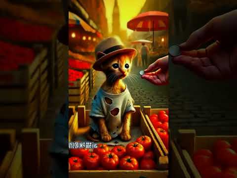 AI VIDEO kitten #catoftheday #catsareweird #catlovers #instacat #catssleeping #catsofcanada