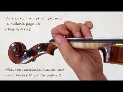 Volume 1 cours 113 / 133 - Duo Funky road - Apprendre le Violon avec olivier Lesseur