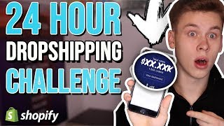 24h Shopify Dropshipping Challenge (Product Revealed!) 🚀