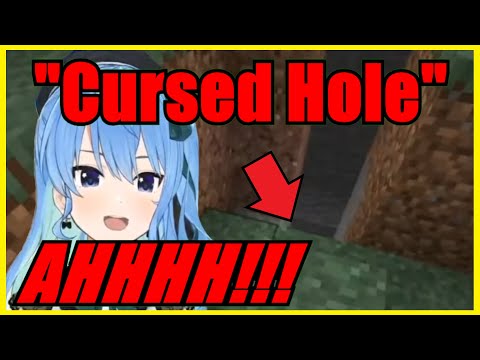 Suisei Fell Down "The Cursed Hole" In EN Server After Getting "Cursed" Fortune【Hololive | Eng Sub】