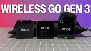 Video thumbnail for Rode Wireless Go Gen 3 Review vs DJI Mic 2 and Wireless Pro by SemiPro Tech+Gear
