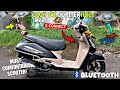 Tvs Jupiter ZX 110cc Smart X Connect Ride Review Bluetooth Features Price 2024 Model Viral