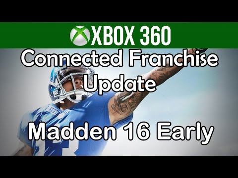 Join my Connected Franchise League! [Update] Madden 16 Xbox 360