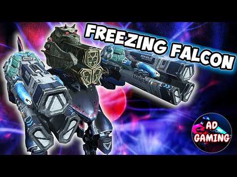 FALCON GLACIER Freezing The Enemies - War Robots Mk2 Maxed Gameplay