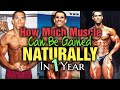 How Much Muscle Can You Gain Training Natural Per Year???