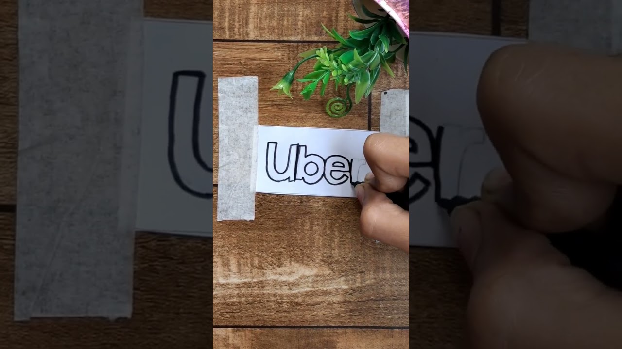 Uber logo #shorts #uber #youtube