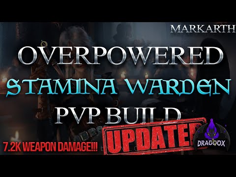 OVERPOWERED STAMINA WARDEN BUILD - MARKARTH UPDATE | DragooX ESO Markarth