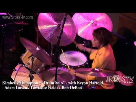 James Ross @ (Drummer) Kimberly Thompson - "Drum Solo" - www.Jross-tv.com (St. Louis)