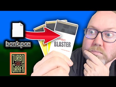 Make Your Own TurboGrafx-16 and PC Engine Games w/ Turbo Blaster