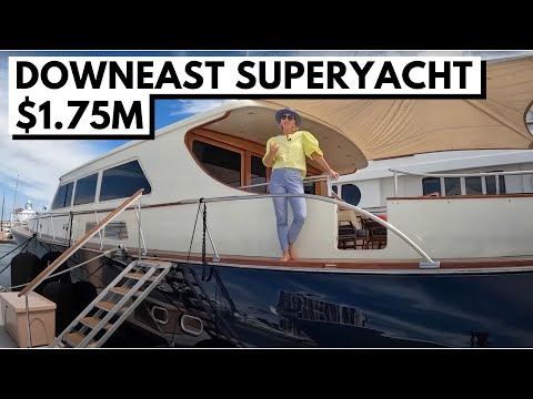 $1,750,000 2006 VICEM 85 "Essence of Cayman" Downeast Custom SuperYacht Tour