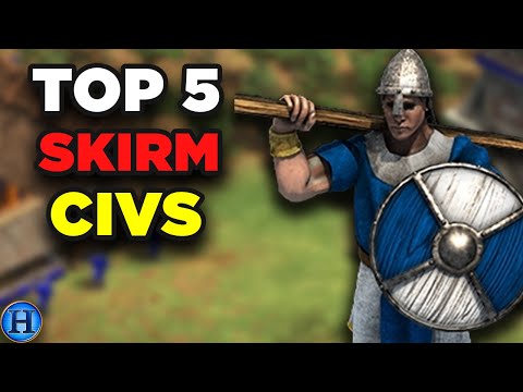 Top 5 Best Skirmisher Civilizations In AoE2