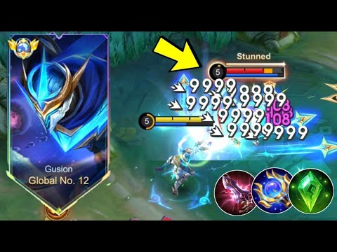 Fast Hands Gusion Brutal Damage!! In RankGame!!(Must Watch😱) - Gusion Best Build 2026 ~ MLBB
