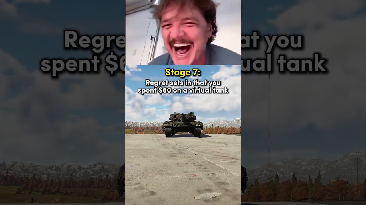 The Stages Of German Mains In War Thunder 😂