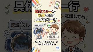 B002 チャットの既読ストレスを消す魔法の一言#既読スルー#LINEストレス#人間関係の悩み#メンタルケア#ビジネスマナー